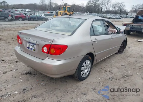 2003 Toyota Corolla Le from USA, damaged, VIN 1NXBR32E23Z172659